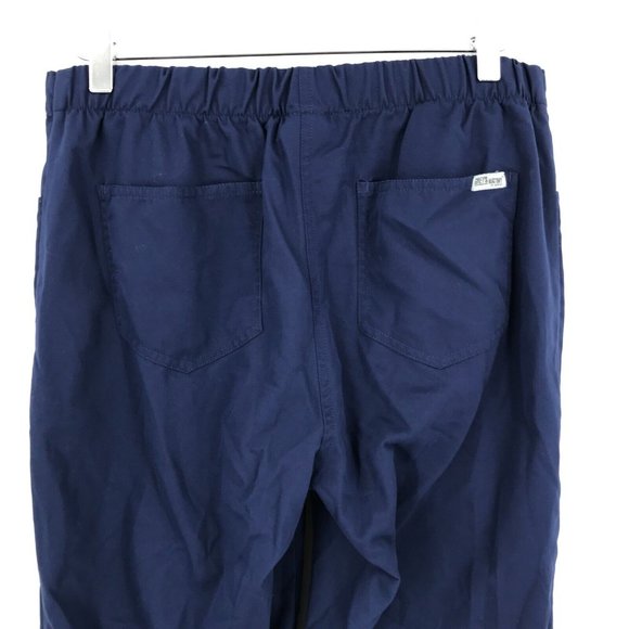 Barco Greys Anatomy Womens Scrub Pants Medium Blue Pull On Bottoms Pockets - Picture 10 of 12